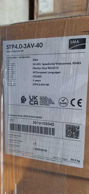 SMA Sunny Tripower STP4.0-3AV-40 mit WLAN